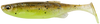 Guma Savage Gear Fat Minnow T-Tail 13cm | Green Pearl Yellow