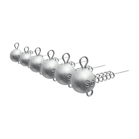 Główka z wkrętką Savage Gear Corkscrew Ballhead 30g