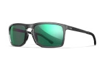 Okulary Wiley X Axe Captivate  | Green Mirror Lenses | Gloss Crystal Grey Frame | GRATISY!!!