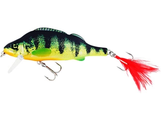 Wobler Westin Percy the Perch Crankbait 10cm | Real Chartreuse Perch | pływający