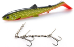 Zestaw Guma Westin BullTeez Shadtail 24cm | Baltic Pike + Dozbrojka Vis Vangen