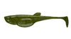 Przynęta Libra Lures Embrion Shad 3" | 7.5 cm | 029 - Salty Green | 8 szt.
