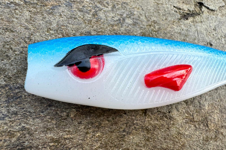 Guma Great Fish Rocky Twister 11cm | Blue Patrol | 2 szt.