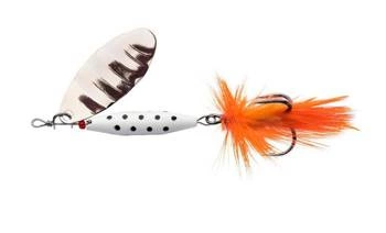 Obrotówka Abu Garcia Reflex White 4,5cm | LF Silver