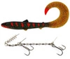 Zestaw Guma WESTIN BullTeez Curltail 27cm - 103g - Motoroil Blood - 1szt. + Dozbrojka Vis Vangen