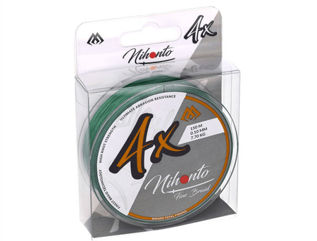 Plecionka Mikado Nihonto Fine Braid 0,23mm | green | 150m