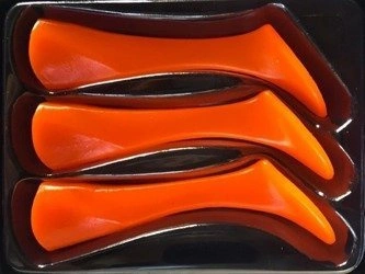 Headbanger Shad zapasowe ogonki 16cm Fluo Orange