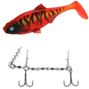 Zestaw guma Mikado MFT Roach 15cm Red Roach + Dozbrojka Mikado Evo Stinger