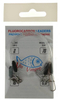 Przypon fluorocarbonowy Vis Vangen 50cm | 20kg | 1.0mm | 2 szt.