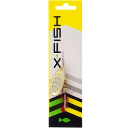 Obrotówka X-Fish Termite №4 / 9.5g / Gold SRD