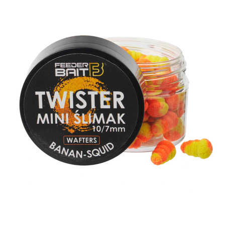 .Feeder Bait Mini Ślimak Twister Wafters 11/8mm | Banan & Squid