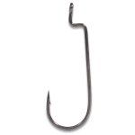 Haczyki offsetowe BKK Offset Worm Round Bend | #1/0 | 7 szt.