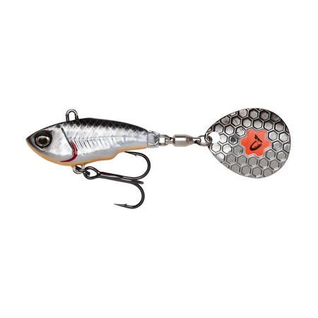Wirujący ogonek Savage Gear Fat Tail Spin 24g | Dirty Silver