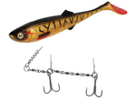 Zestaw guma Mikado Sicario 22cm - Spotted Bullhead + Dozbrojka Mikado Evo Stinger XL