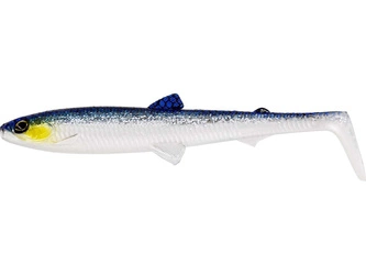 .Guma Westin BullTeez Shadtail 12,5cm - Blue Headlight
