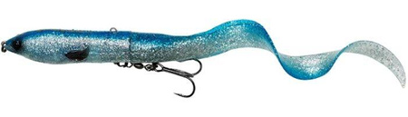 Przynęta Savage Gear 3D Hard Eel 2+1 17cm | SS | Blue Silver