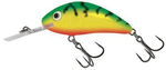 Wobler Salmo Rattlin Hornet Floating 3,5cm | Green Tiger | pływający