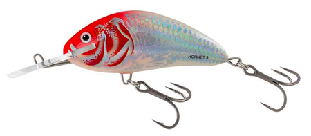 Wobler Salmo Hornet 9cm | Holo Red Head | pływający