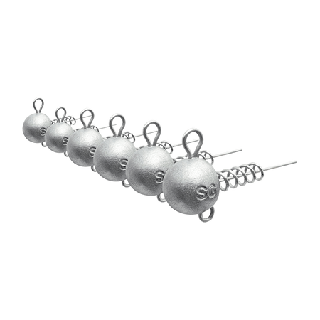 Główka z wkrętką Savage Gear Corkscrew Ballhead 6g