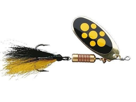 Obrotówka Effzett Standard Dressed Spinner #3 | Blacky