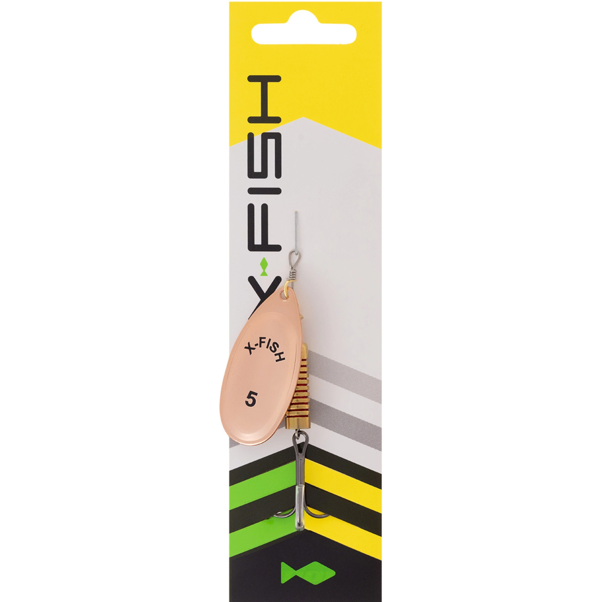 Obrotówka X-Fish Stark №5 / 14g / Copper