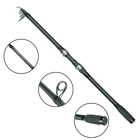 Wędka Robinson Stinger X-Cross Tele Spin 240cm | 10-35g