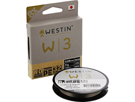 Plecionka Westin W3 8 Braid 0,08mm | 3kg | 150m | Smokey Grey