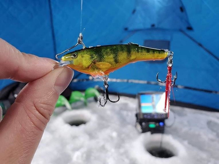 Wobler Salmo Rail Shad 6cm | Dace Blue | tonący