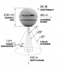Echosonda Deeper CHIRP+ 2 Arctic Grey + Night Cover