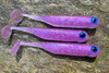 Guma Great Fish GF1 4,9cm | Glitter Light Purple | rybny | 10 szt.
