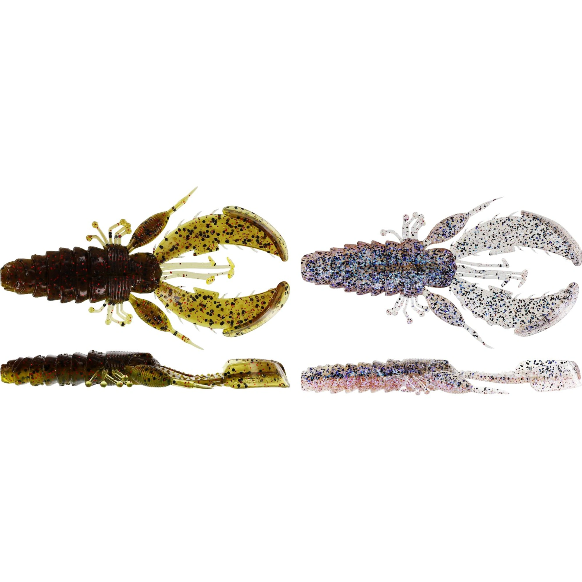 Westin Zestaw Carolina Perch CreCraw 6.5 cm + Rig Kit 70cm / 0.26mm / Dark Water Mix 2pcs
