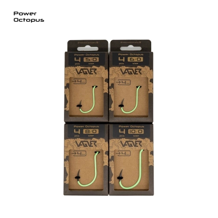 Haki sumowe VAGNER Hook Power Octopus - 10/0 - 4szt.