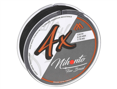 Plecionka Mikado Nihonto Fine Braid 0,40 mm | black | 150m
