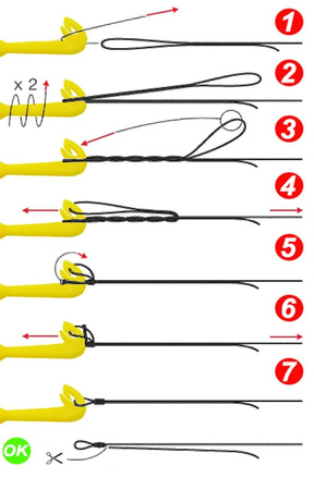 Przyrząd do wiązania pętli Mikado Easy Loop
