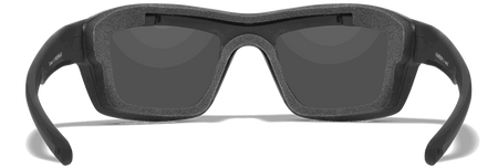 Okulary Wiley X Omega Captivate Polarized Grey Black Ops - Matte Black Frame