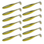 Guma Keitech Easy Shiner 2" | 5,08cm | LT#51 Smoky Yellow | 12 szt.