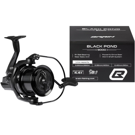 Kołowrotek Brain Black Pond Carp 9000