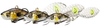 .Wirujący ogonek Savage Gear 3D Sticklebait Tailspin 9g | Green Silver Ayu