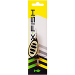 Obrotówka X-Fish Termite №5 | 13g | Nikel Gold