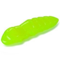 Gumy FishUp Pupa 3,8cm | 1,5" | #111/Hot Chartreuse | 8szt.