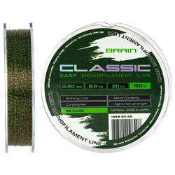 Brain Żyłka Classic Carp Line (3D camo) 150m 0.30mm 20lb/8.8kg