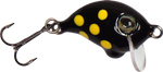 Wobler A.J Lures Żniwiarz 2.5cm - tonący - Czarny w Żółte Kropki