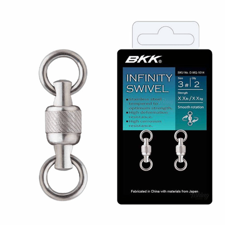 Krętliki BKK Infinity Swivel | #4 | 2 szt.