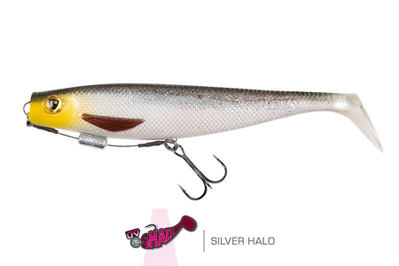 Guma Fox Rage Pro Shad Loaded 14cm | UV Silver Halo
