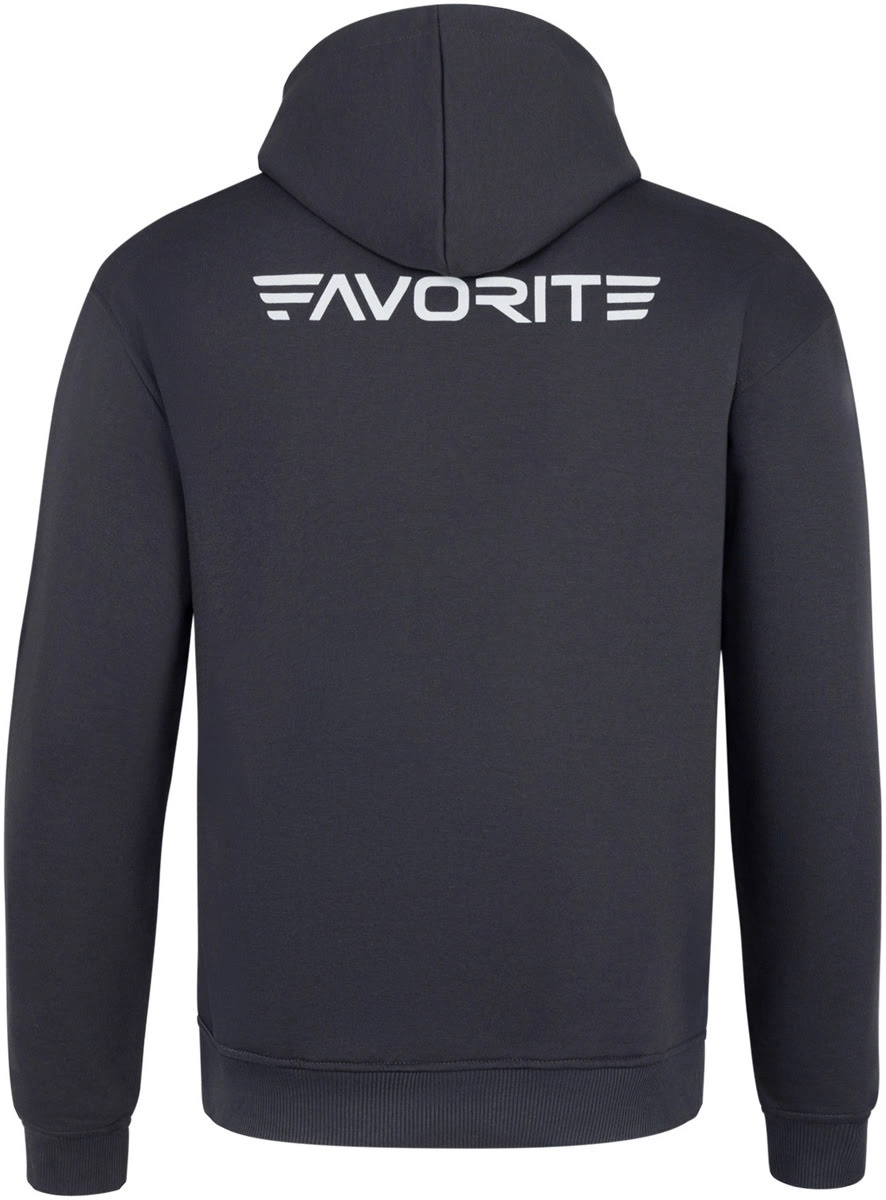 Bluza z kapturem Favorite Fish dialog dark grey - rozmiar L