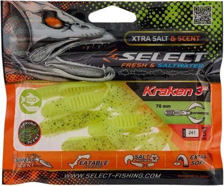 ,Przynęta SELECT Select Kraken 3" - 241 - 5 szt.