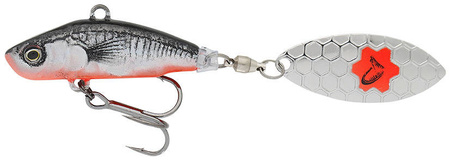 Wirujący ogonek Savage Gear 3D Sticklebait Tailspin 13g | Black Red