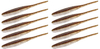 Guma Keitech Shad Impact 3" | 7,6cm |  #BA02 Barsch | 10 szt.