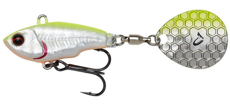 Wirujący ogonek Savage Gear Fat Tail Spin 16g | Lemon Back Flash