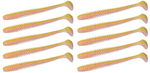 Guma Keitech Swing Impact 2.5" | 6,35cm | LT#31 Yellow/Pink | 10 szt.